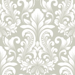 Tapeta Retro-Klasyczny Ornament W Stylu Barokowym