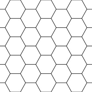Tapeta Wzór Geometryczny - Sześciokąt