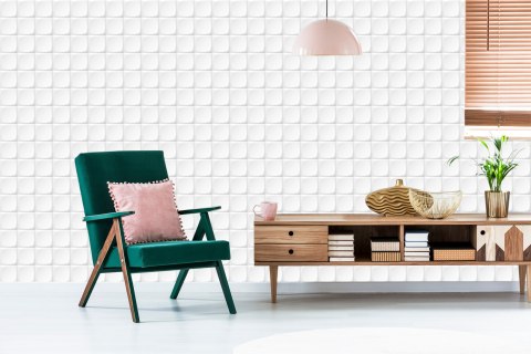 Tapeta Geometryczna 3D, Optyczna, Do Salonu, Biura