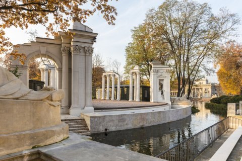 Obraz Na Płótnie Teatr Na Wodzie W Warszawie