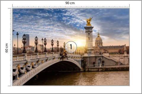 Fototapeta Panorama Paryża