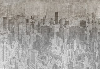Fototapeta Nowy Jork Grunge I Mono