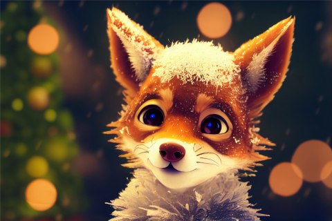 Fototapeta Little Fox