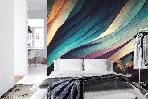 Fototapeta Organic Lines As Abstract Wallpaper Background Design