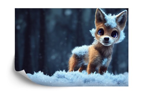 Fototapeta Red Fox In The Snow