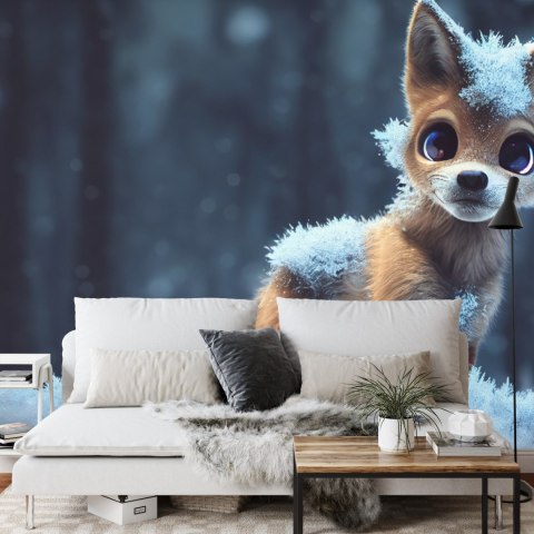 Fototapeta Red Fox In The Snow