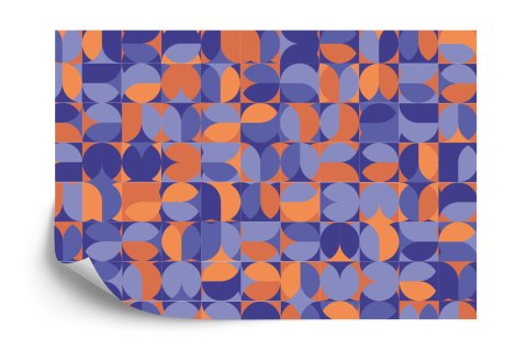 Fototapeta Retro Pattern, Geometric Colorful Abstract