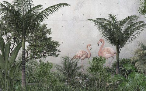 Fototapeta Tropical Trees And Leaves For Digital Printing Wallpaper, Custom Design Wallpaper - 3D