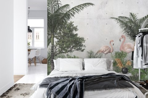 Fototapeta Tropical Trees And Leaves For Digital Printing Wallpaper, Custom Design Wallpaper - 3D
