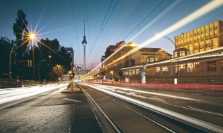 Obraz Wieloczęściowy Panoramiczny Widok Na Ulice Berlina
