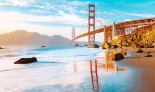 Obraz Wieloczęściowy Most Golden Gate W San Francisco