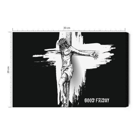 Obraz Na Płótnie Chrystus Na Krzyżu