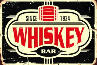 Obraz Na Płótnie Whisky W Stylu Vintage
