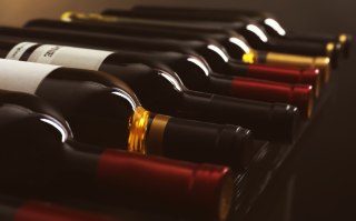 Obraz Wieloczęściowy Pyszne Butelki Wina