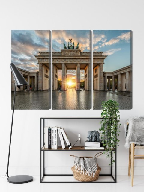 Obraz Wieloczęściowy Brama Brandenburska W Berlinie